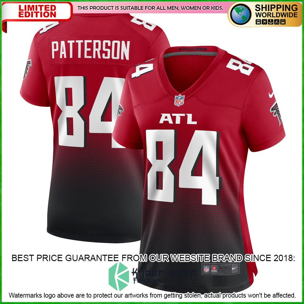 Cordarrelle Patterson Atlanta Falcons Nike Women's Alternate Red Football Jersey - LIMITED EDITION