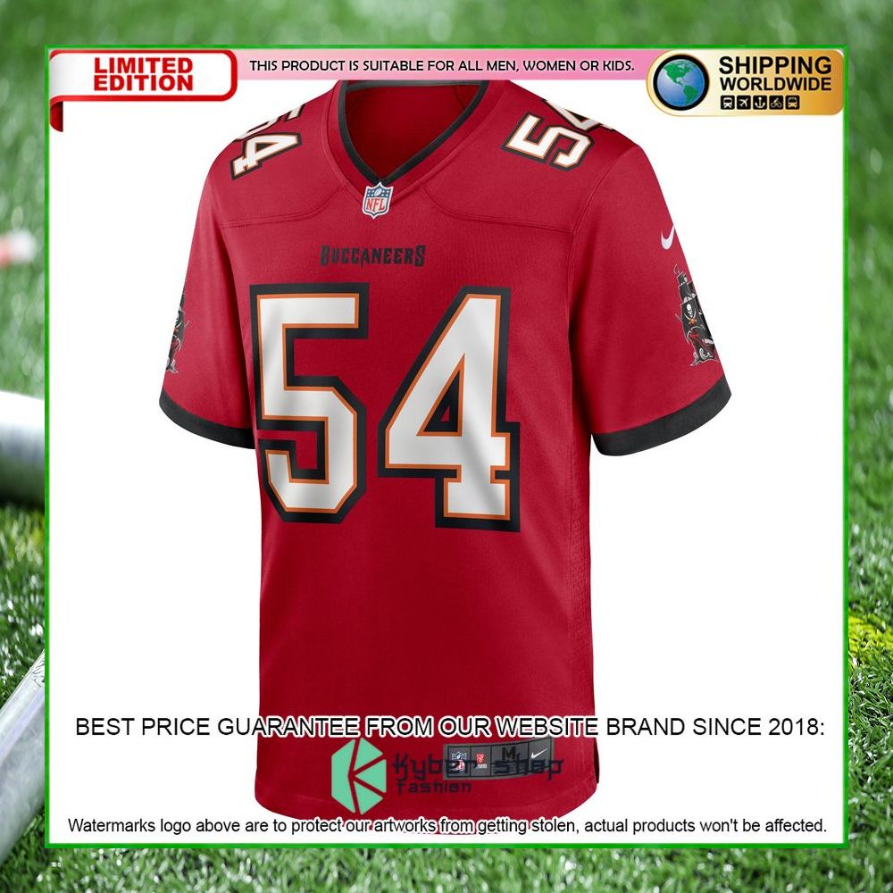lavonte david tampa bay buccaneers nike red football jersey 2 102