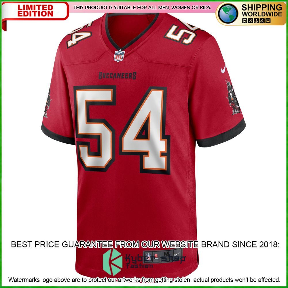 lavonte david tampa bay buccaneers nike red football jersey 2 371