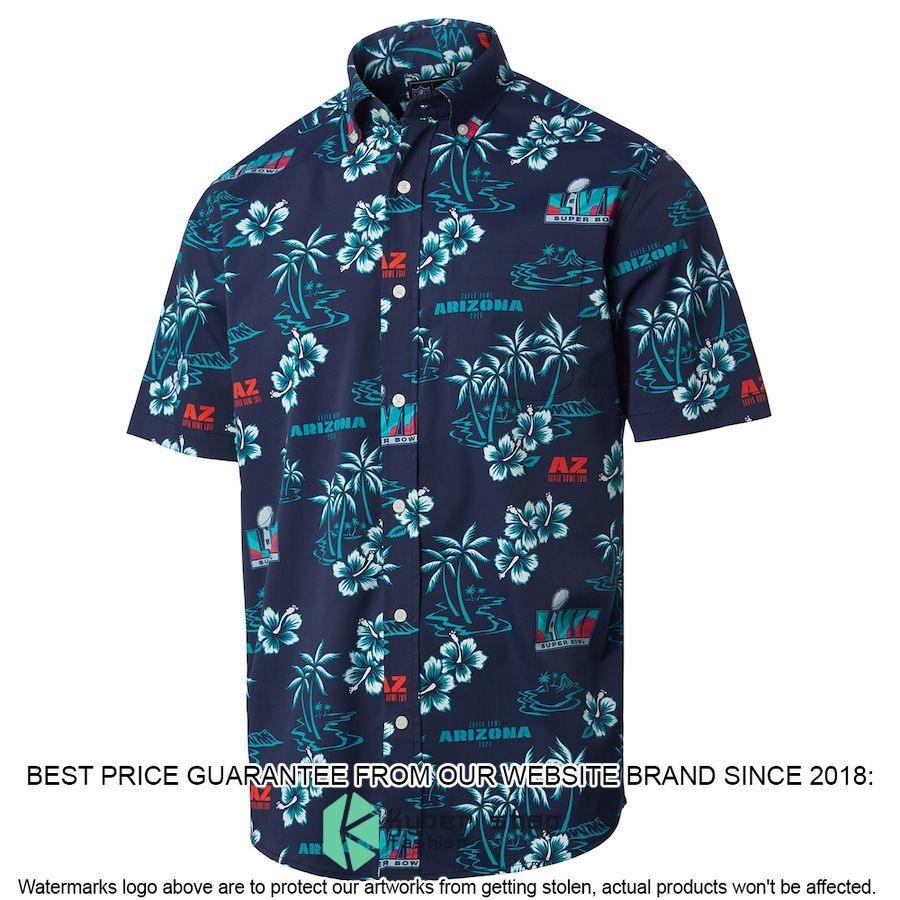 arizona super bowl lvii navy hawaiian shirt 2 103