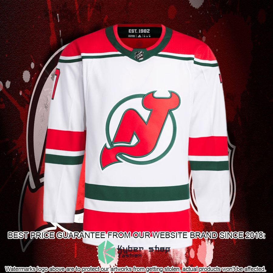 dougie hamilton new jersey devils 2022 23 heritage primegreen authentic pro white hockey jersey 5 153