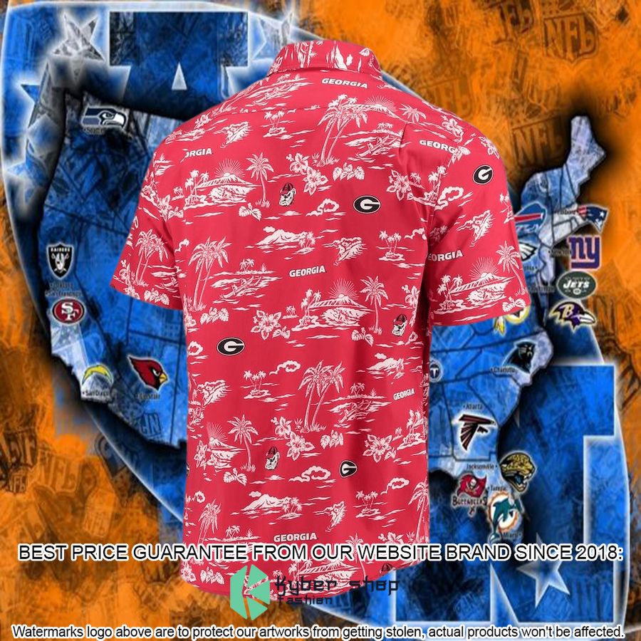 georgia bulldogs reyn spooner classic red hawaiian shirt 6 56