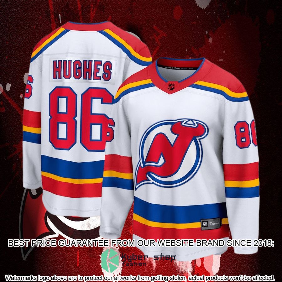 jack hughes new jersey devils special edition 2 0 breakaway white hockey jersey 4 219