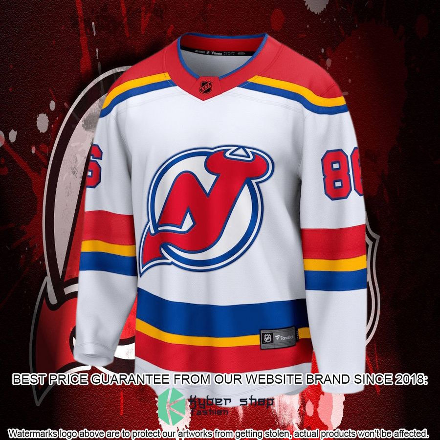 jack hughes new jersey devils special edition 2 0 breakaway white hockey jersey 5 344