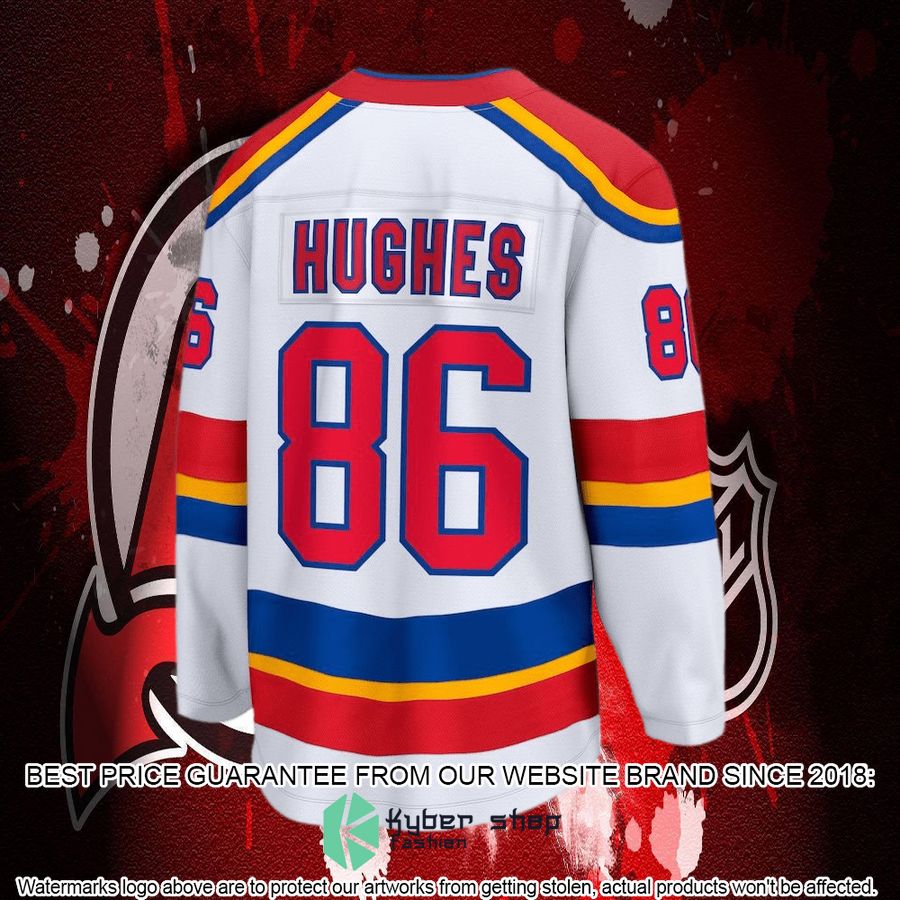 jack hughes new jersey devils special edition 2 0 breakaway white hockey jersey 6 885