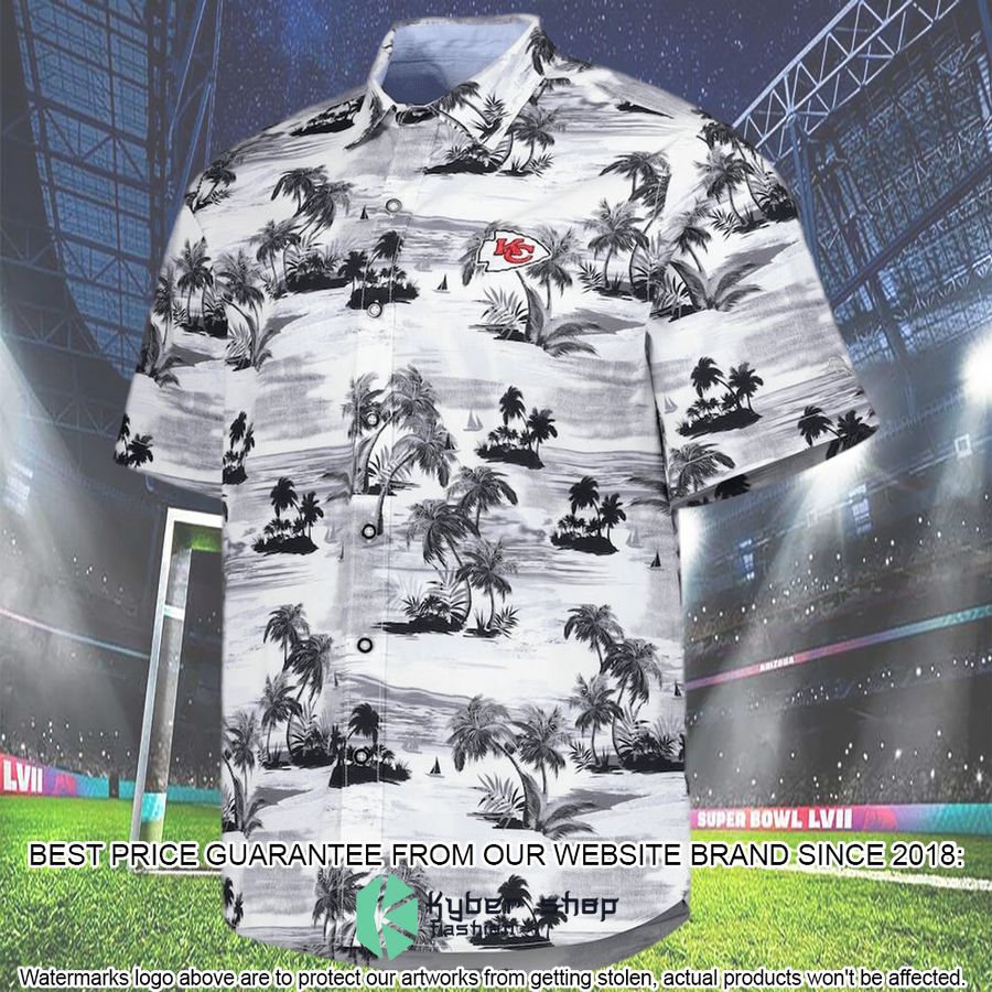 mens tommy bahama white kansas city chiefs sport tropical horizons button up shirt 2 548