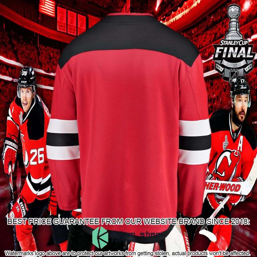 new jersey devils breakaway home red hockey jersey 6 538