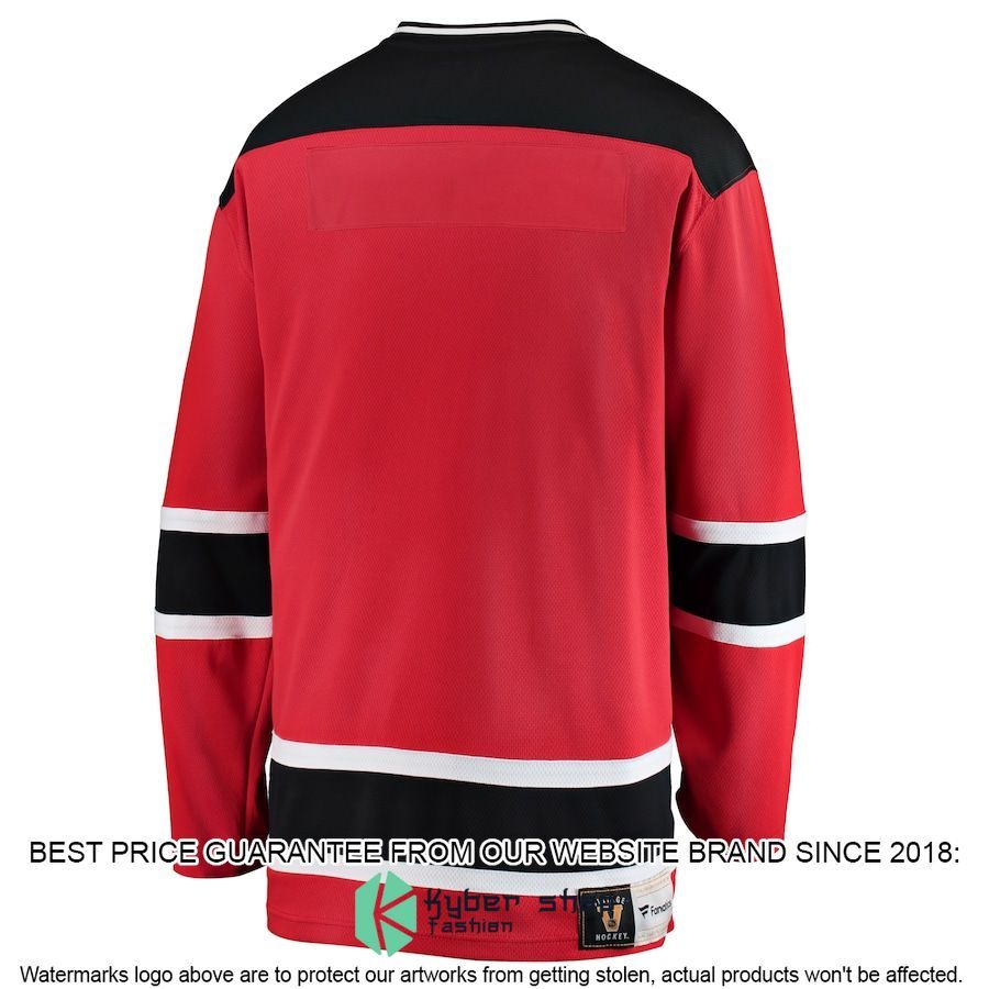 new jersey devils premier breakaway heritage blank red hockey jersey 3 924