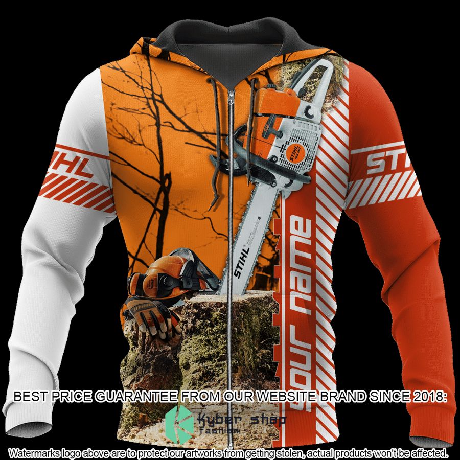 personalized chainsaw stihl 3d shirt hoodie 3 540