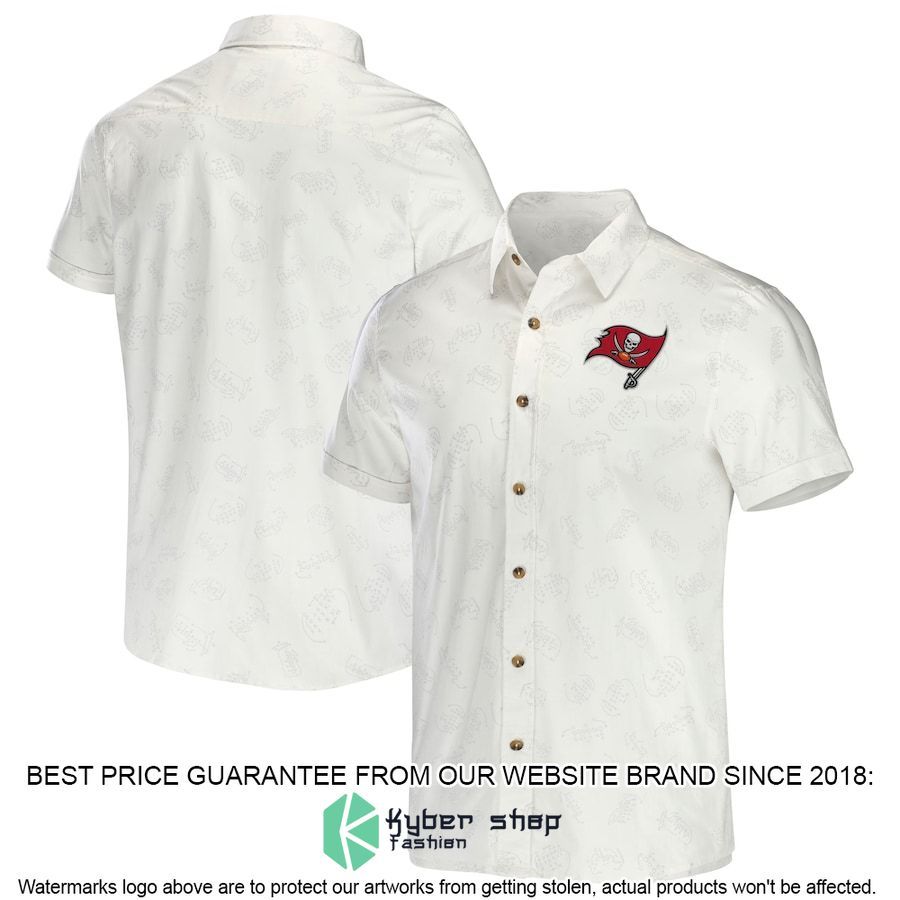 tampa bay buccaneers nfl darius rucker collection white hawaiian shirt 1 91