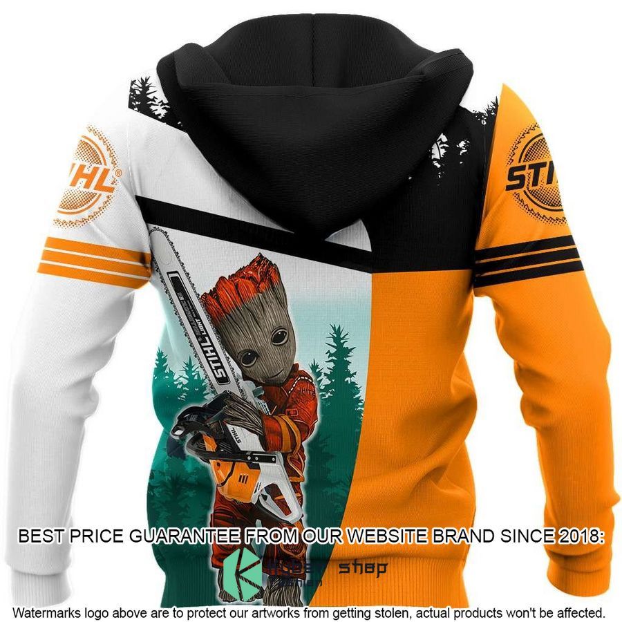 the groot i am a zogger chainsaw stihl 3d hoodie 2 20
