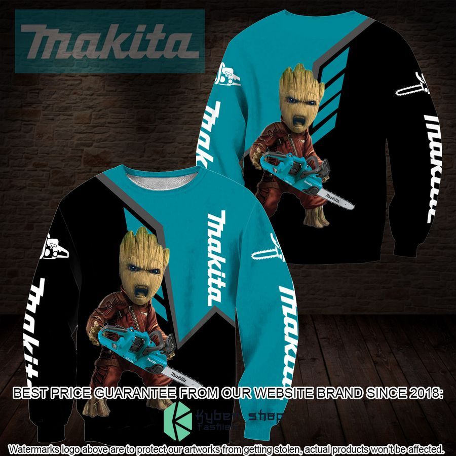 the groot makita 3d shirt hoodie 5 133