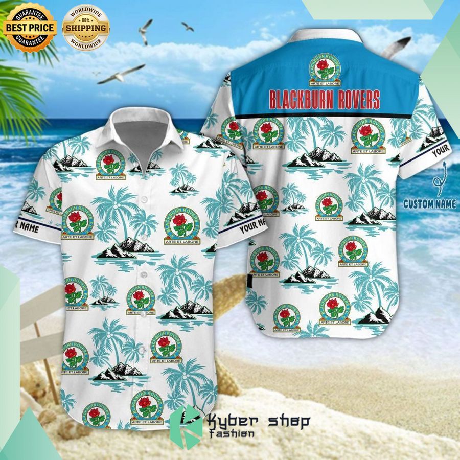 blackburn rovers hawaiian shirt and short 1 868