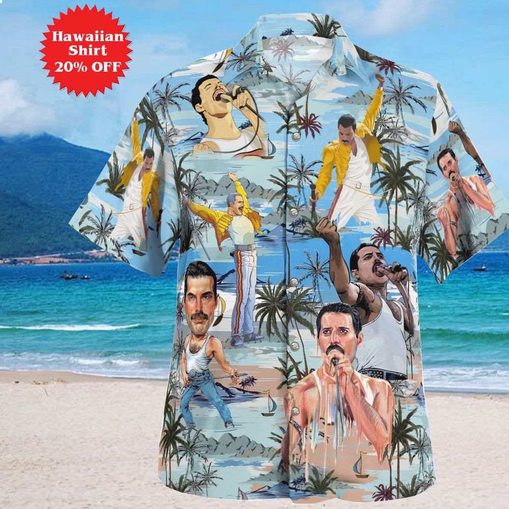 freddie mercury hawaiian shirt 1 604