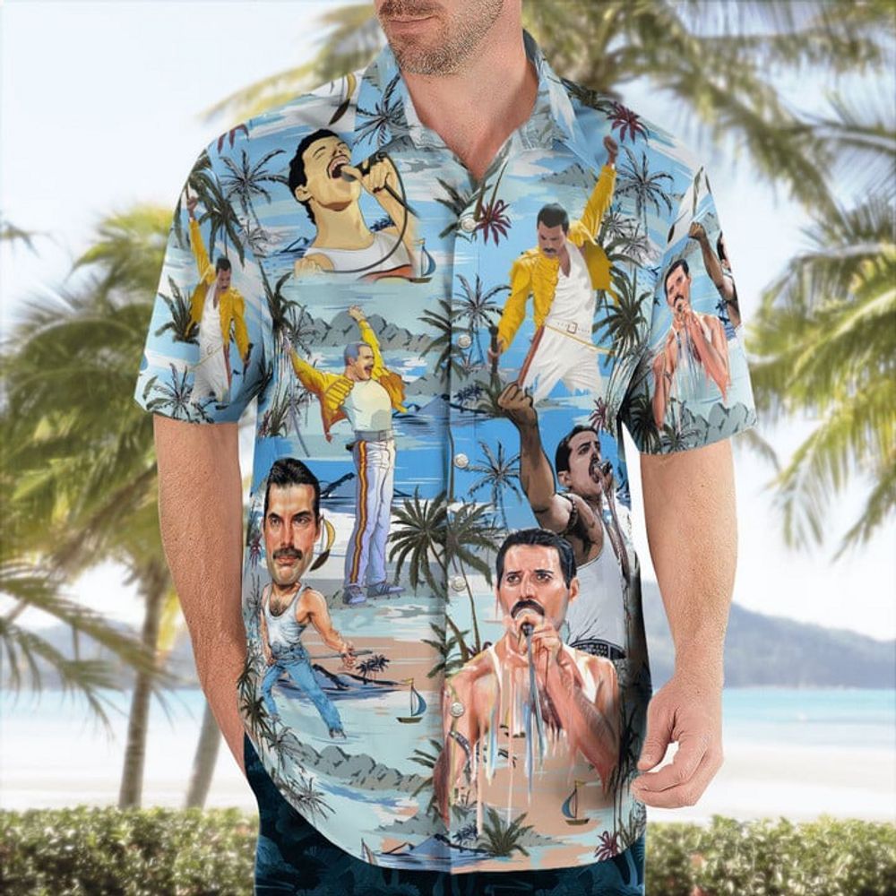 freddie mercury hawaiian shirt 2 551
