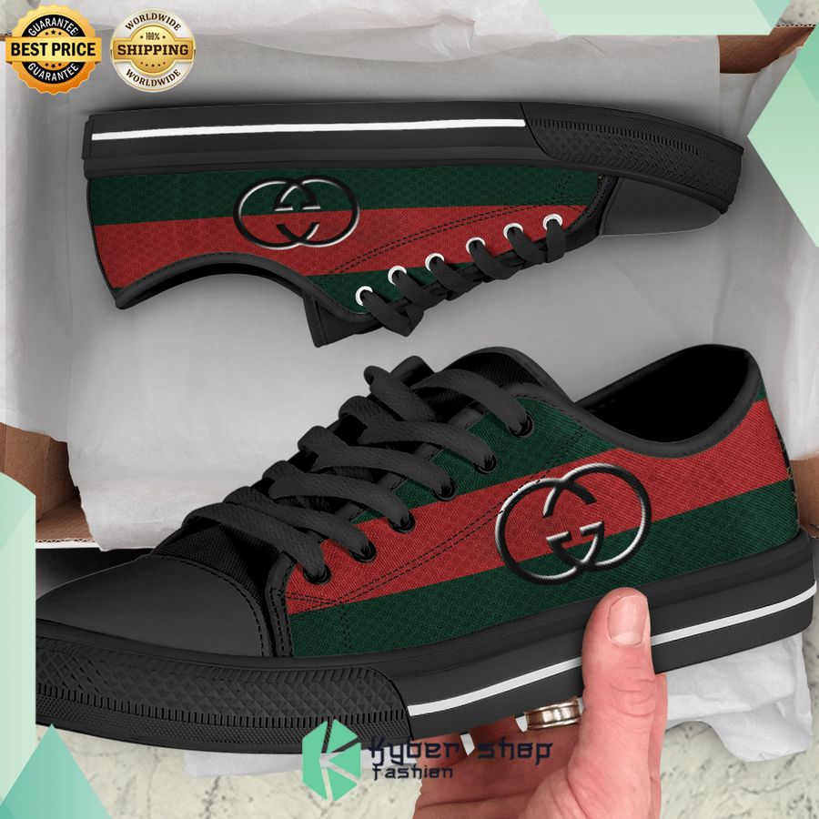 gucci brand low top canvas shoes 1 82