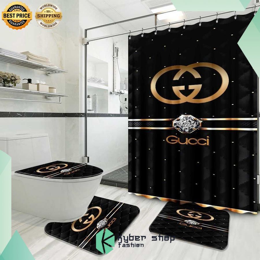 gucci diamond shower curtain set 1 707