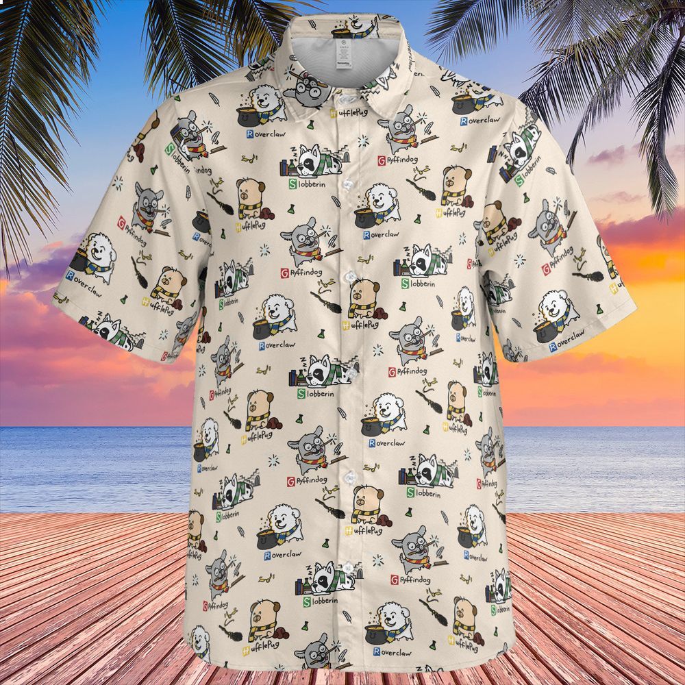 harry potter dog funny hawaiian shirt 2 326