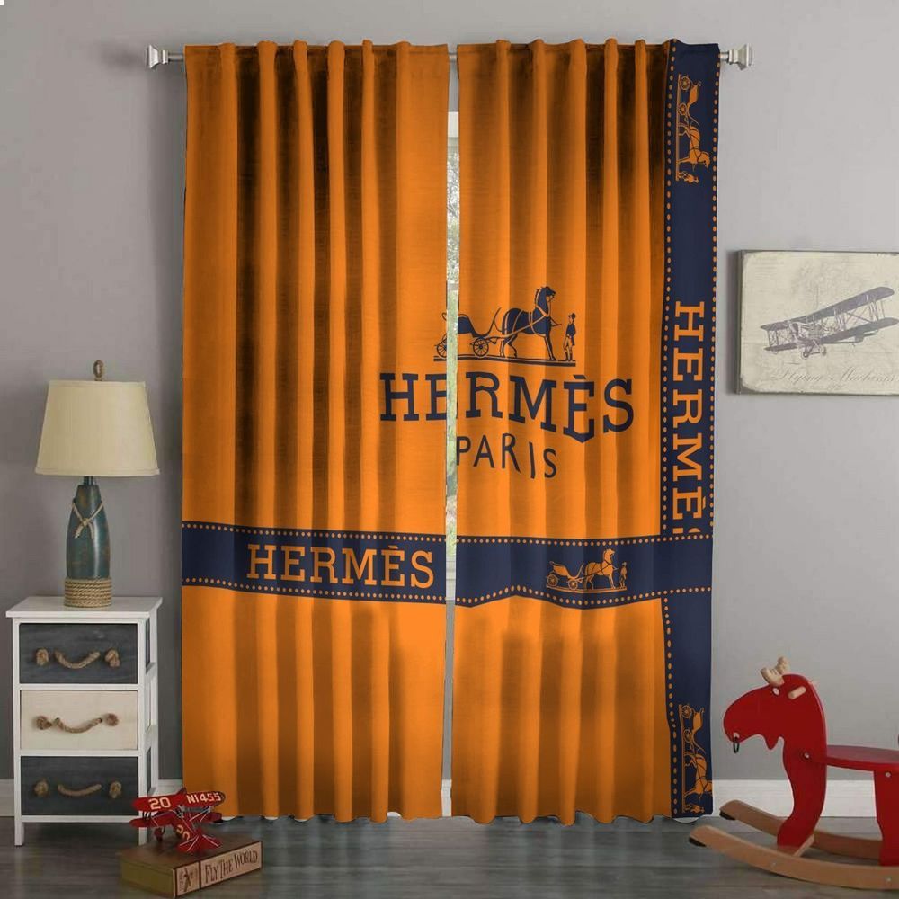 hermes paris window curtain set 1 864