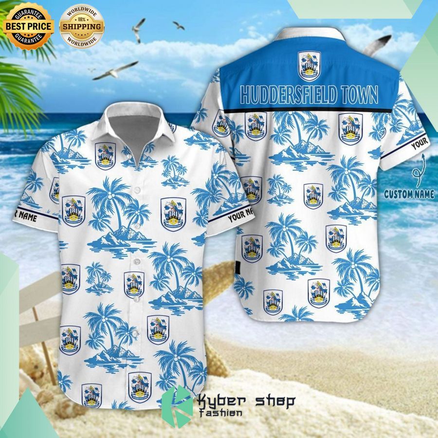 huddersfield town a f c hawaiian shirt and short 1 68