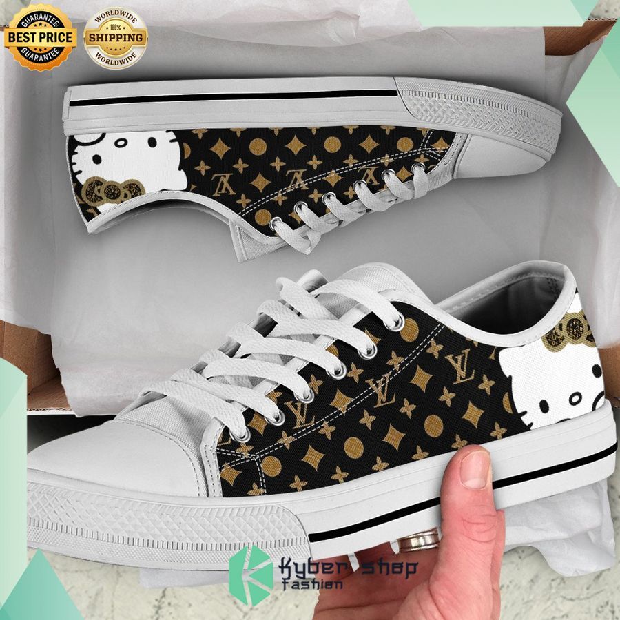 louis vuitton hello kitty low top canvas shoes 1 424