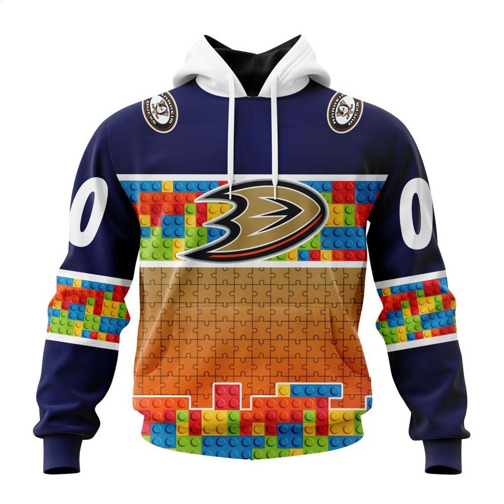 personalized anaheim ducks autism awareness shirt hoodie 1 984
