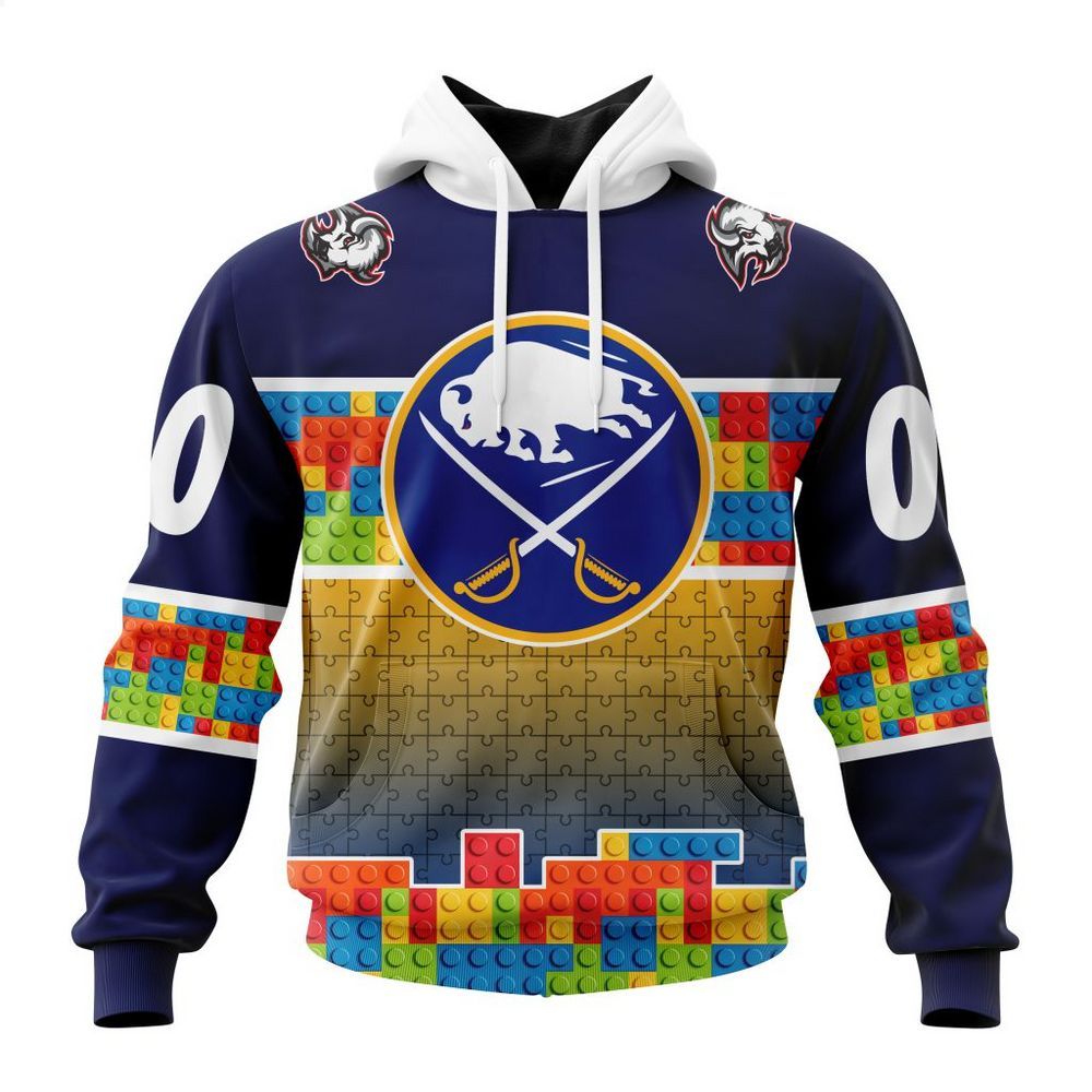 personalized buffalo sabres autism awareness shirt hoodie 1 581