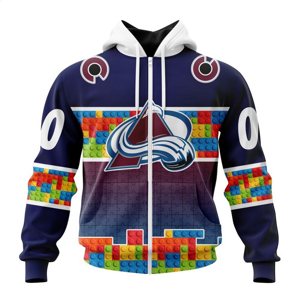 personalized colorado avalanche autism awareness shirt hoodie 2 512