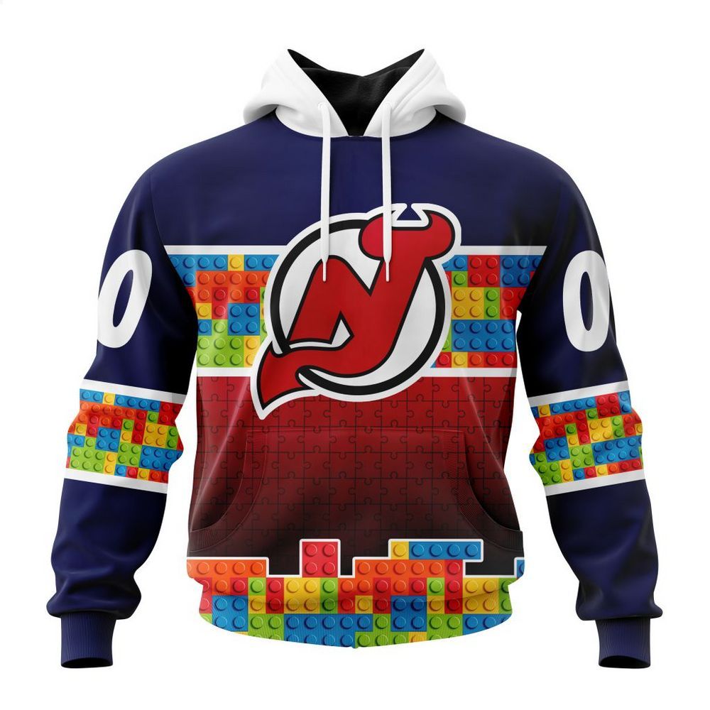 personalized new jersey devils autism awareness shirt hoodie 1 799