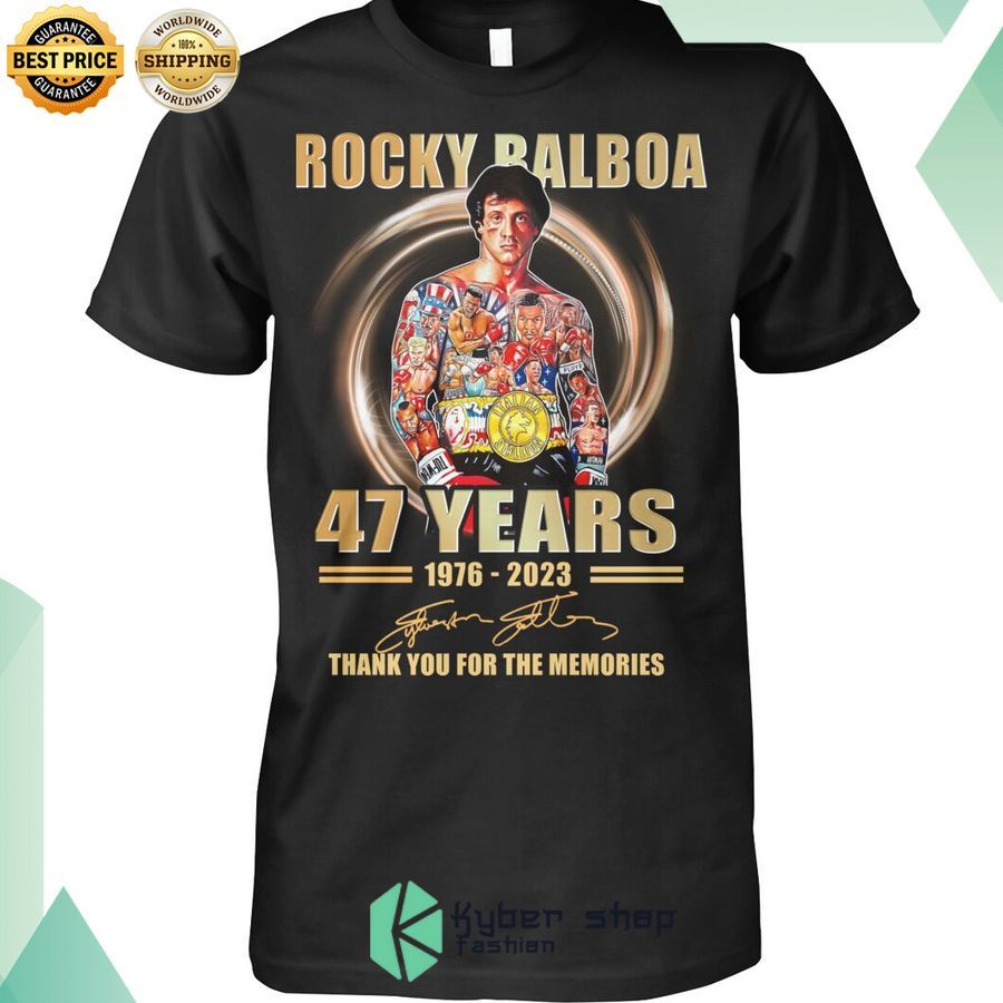 rocky balboa 47 years thank you for the memories shirt hoodie 1 76