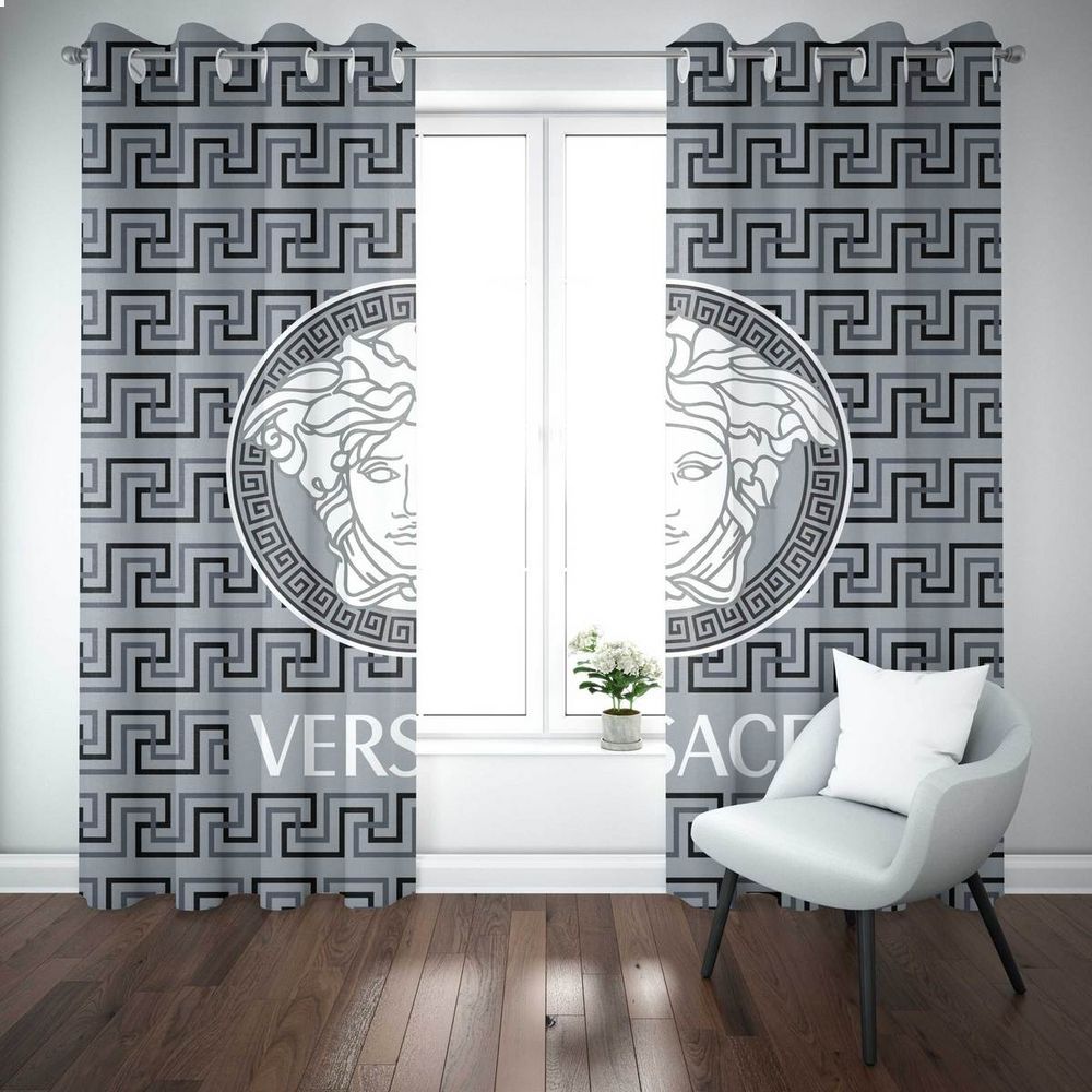 versace logo living room curtain sets 1 790