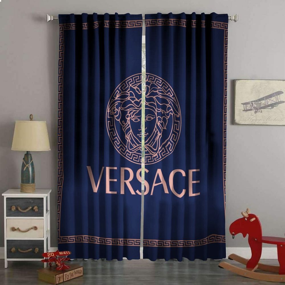 versace logo window curtains 1 117