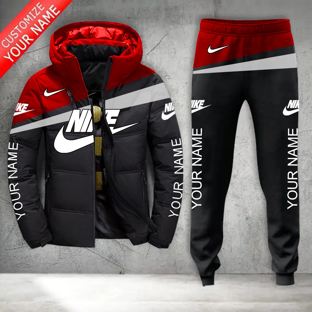 CUSTOM Nike Down Jacket and Sweatpants