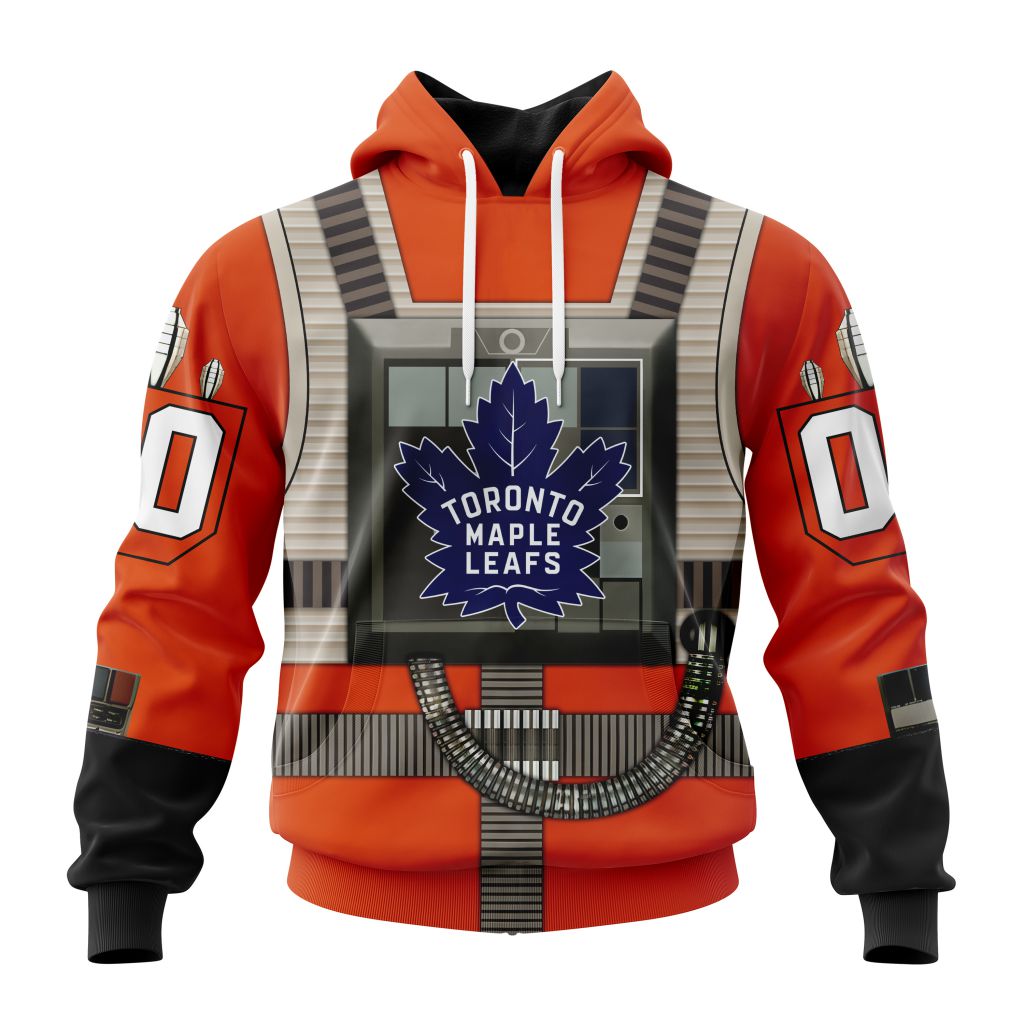 Toronto Maple Leafs Star Wars Rebel Pilot Design Custom Shirt