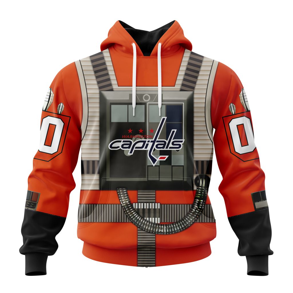 Washington Capitals Star Wars Rebel Pilot Design Custom Shirt