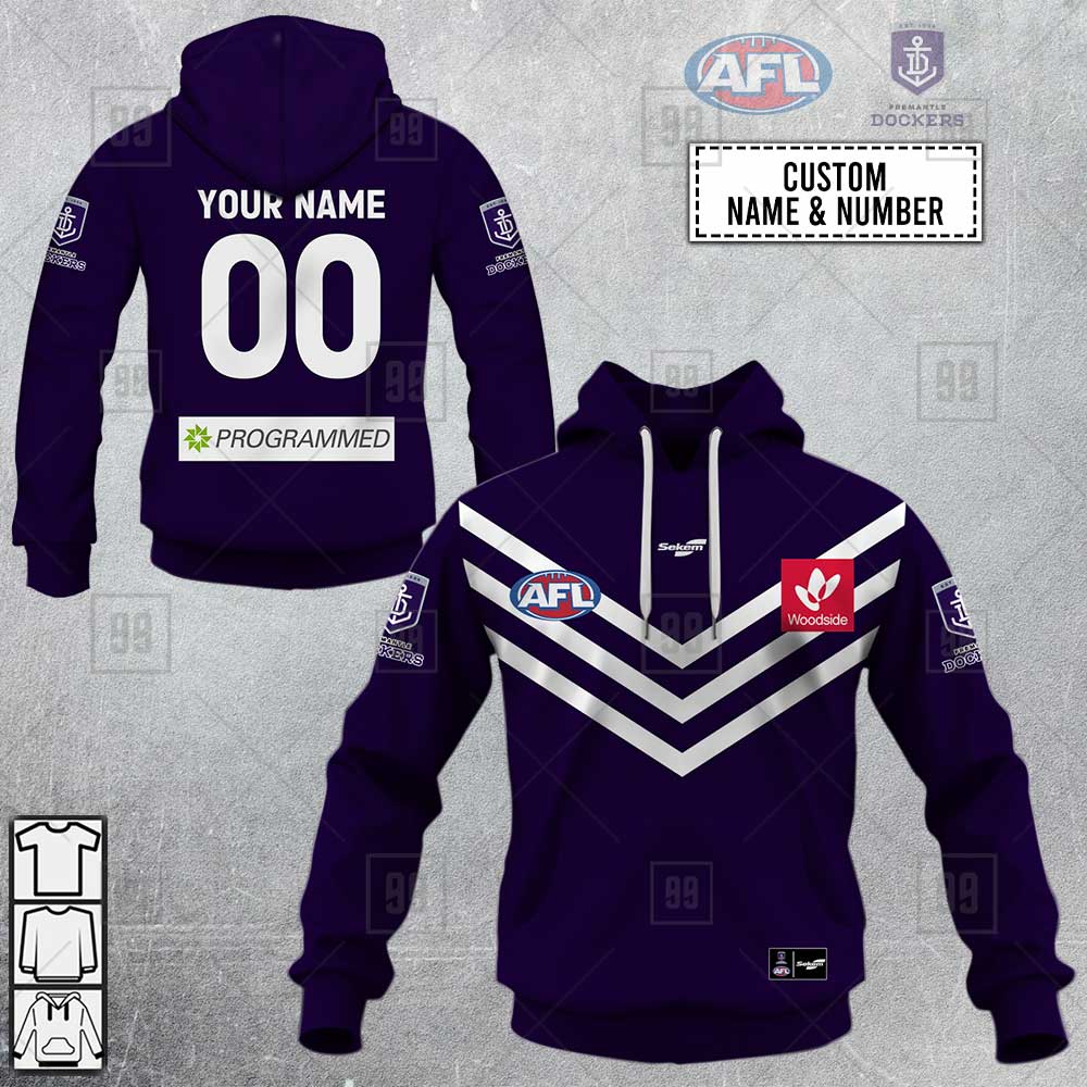 Fremantle AFL Custom Shirt