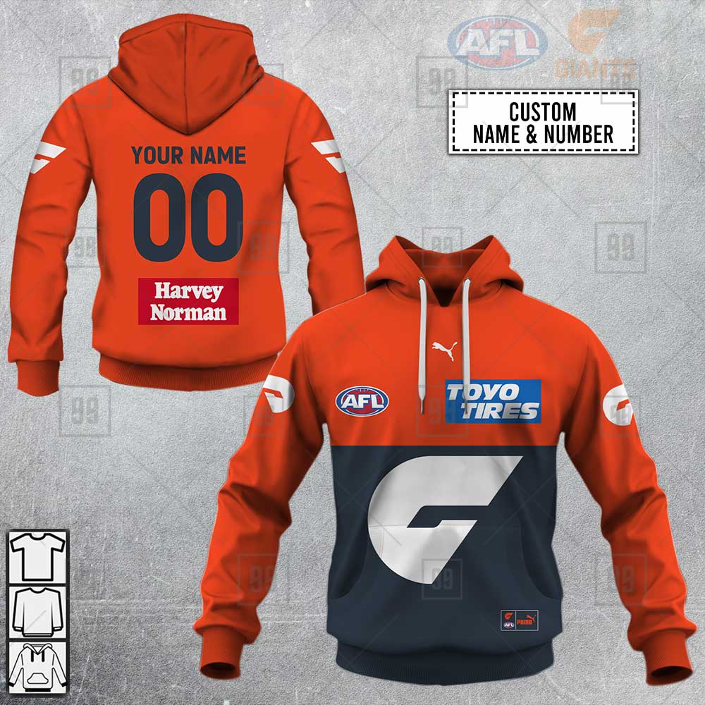 Greater Western Sydney AFL Custom Shirt