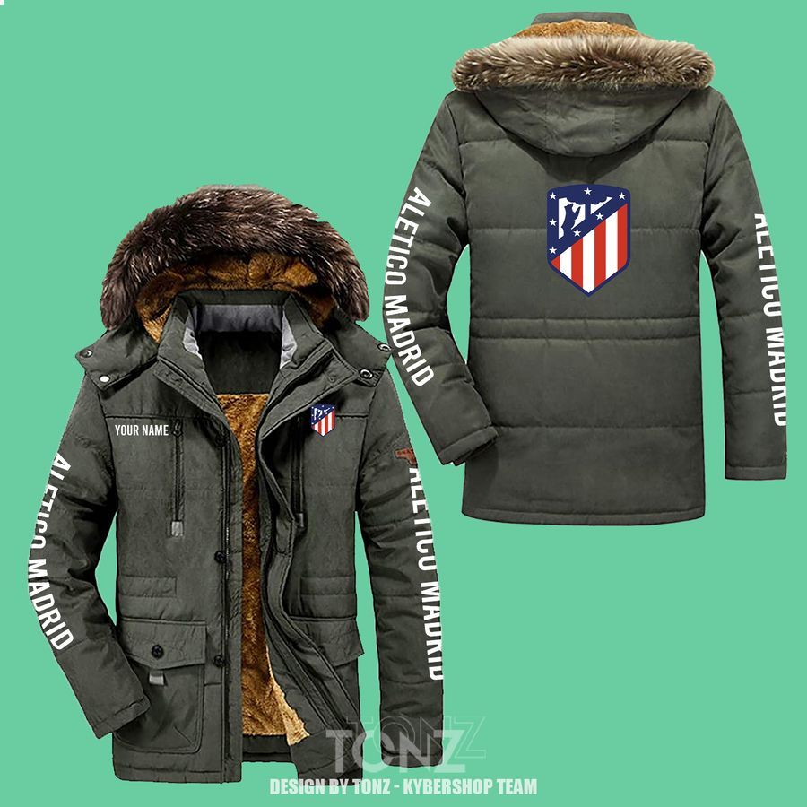 atletico madrid custom parka jacket 2 927