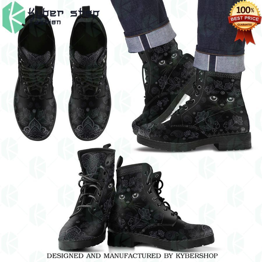 black cat timberland boots 1