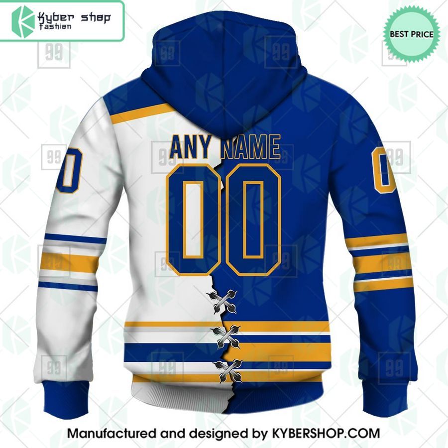 buffalo sabres mix home and away jersey custom hoodie 6 880