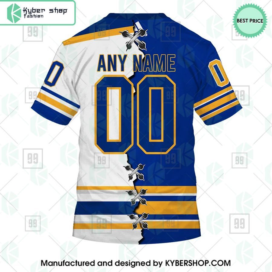 buffalo sabres mix home and away jersey custom hoodie 7 445