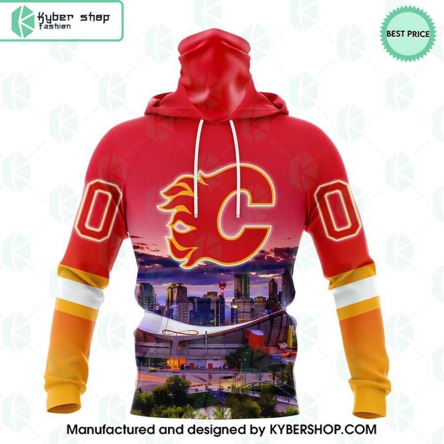 calgary flames city skyline special design custom hoodie 4 138