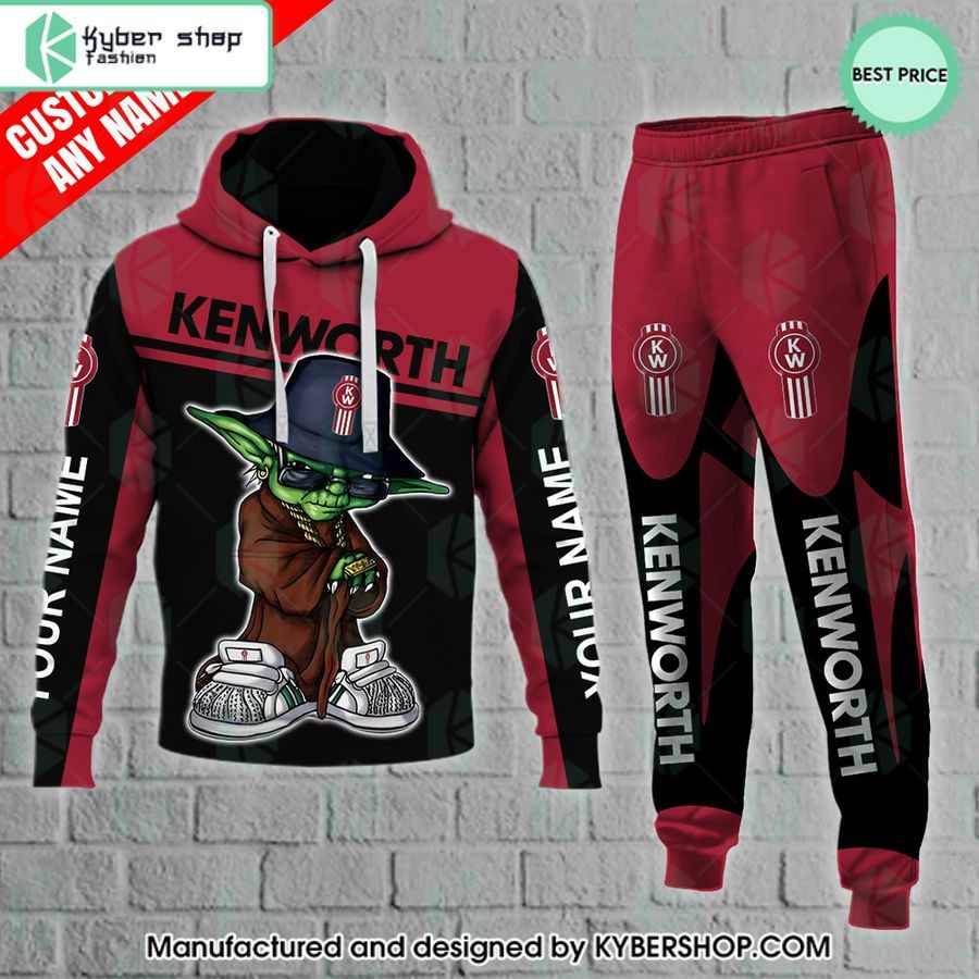 custom kenworth baby yoda hoodie and sweatpants 3 351