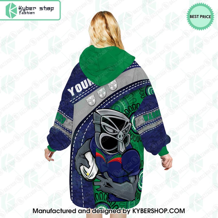 custom mascot new zealand warriors blanket hoodie 2 174