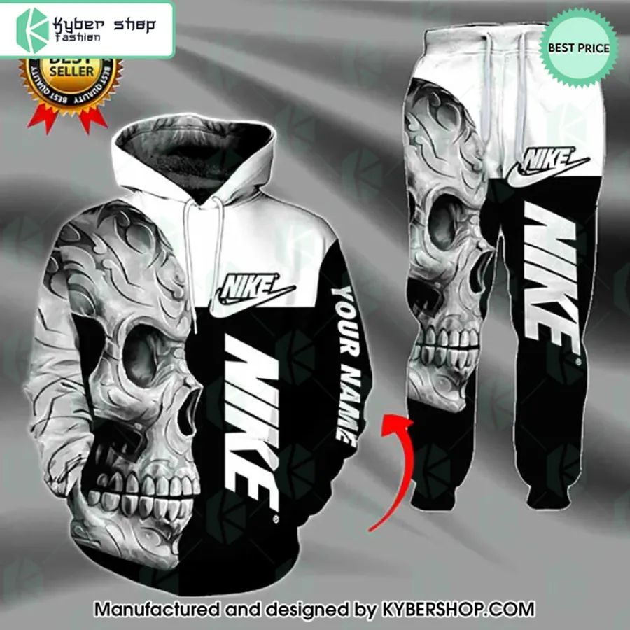 custom nike skull hoodie and sweatpants 1 660
