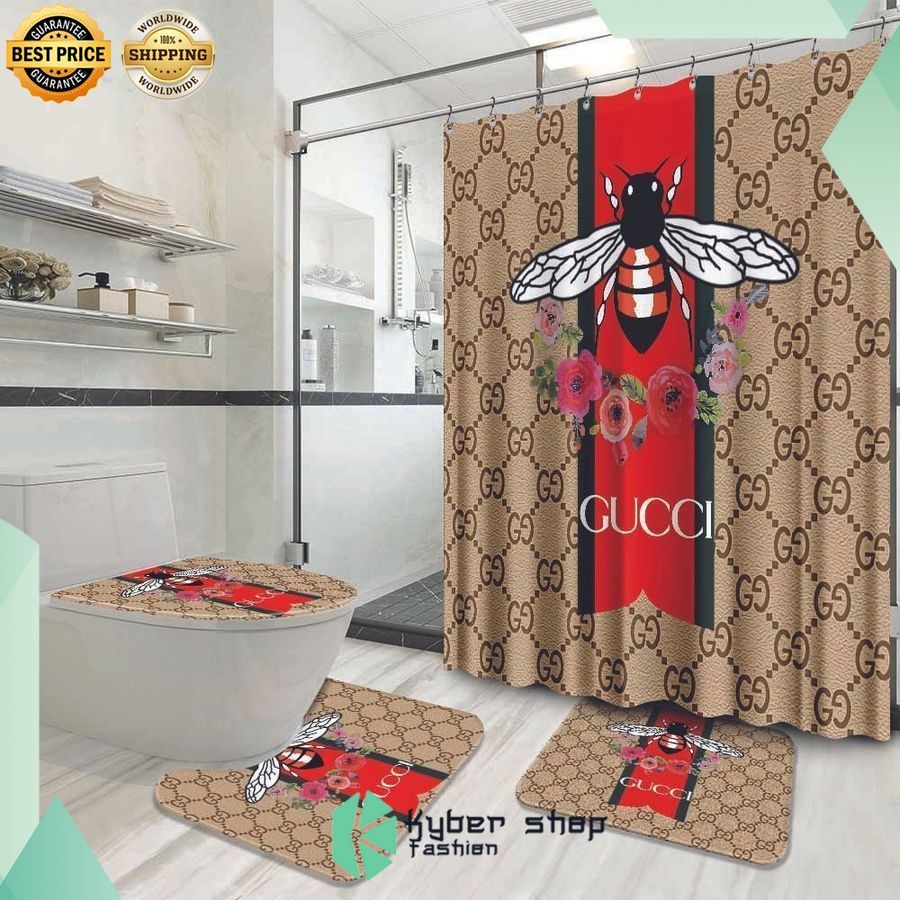 gucci bee shower curtain 1 827