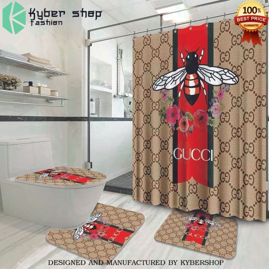 gucci bee shower curtain 1 961