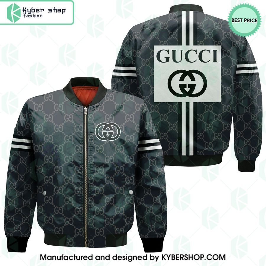 gucci brand logo bomber jacket 1 43
