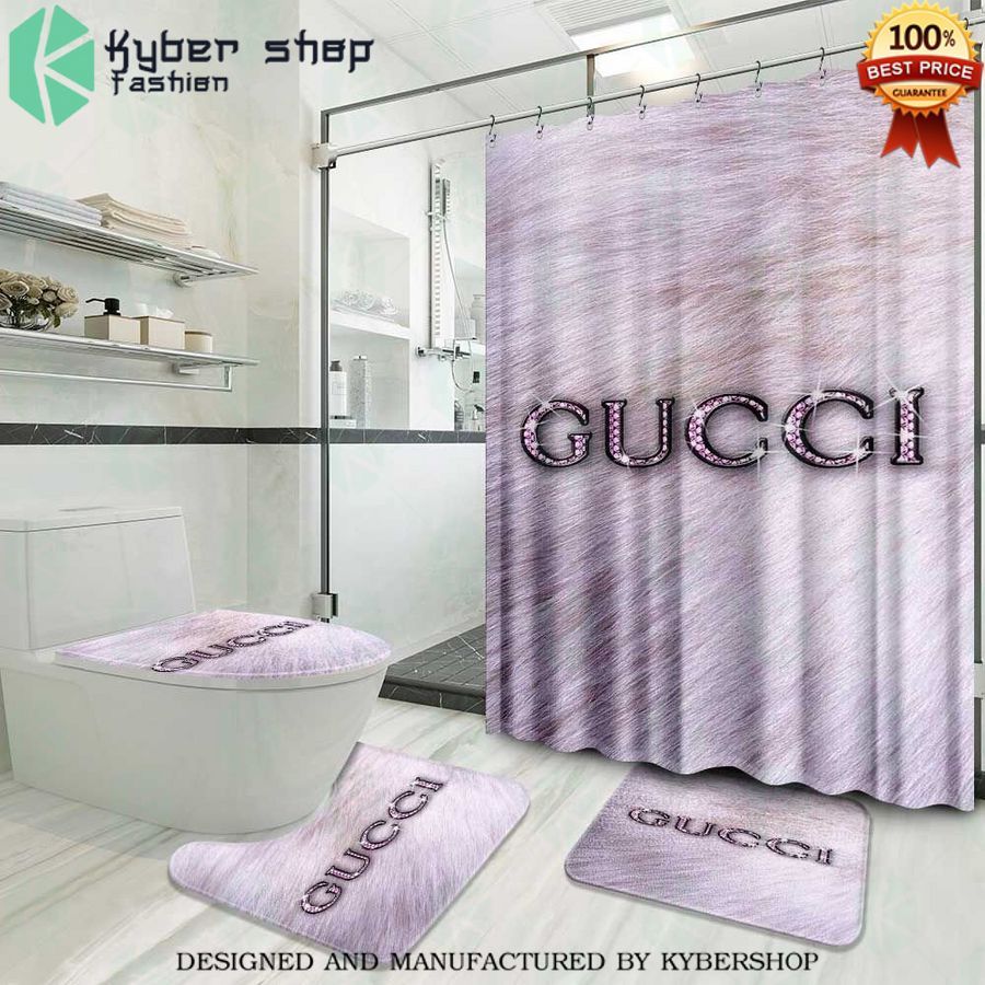 gucci diamond shower curtain set 1 223