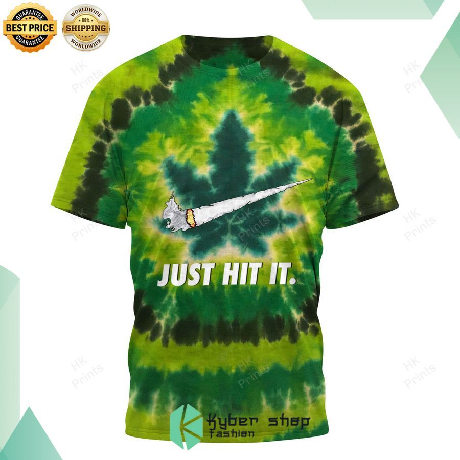 just hit it cannabis nike t shirt 1 946